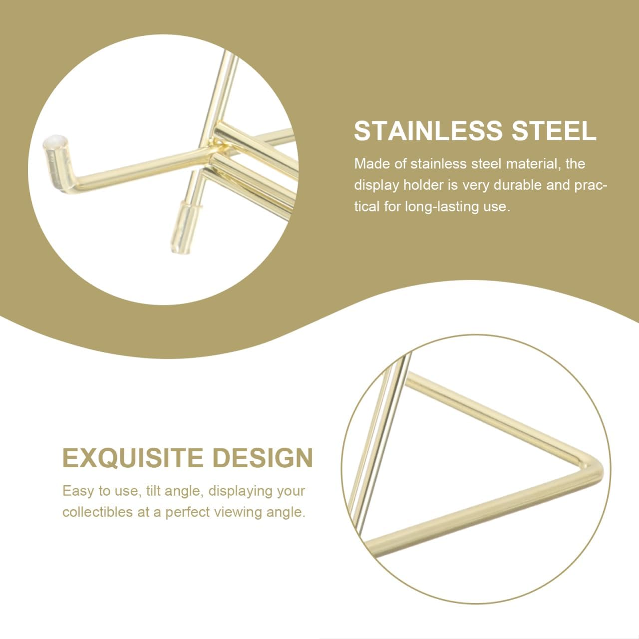 ULTECHNOVO Cookbook Holder Stand: Desktop Iron Stand for Recipe Book Plate Photo Frame Electronic Product Display - Elegant and Simple image number 6