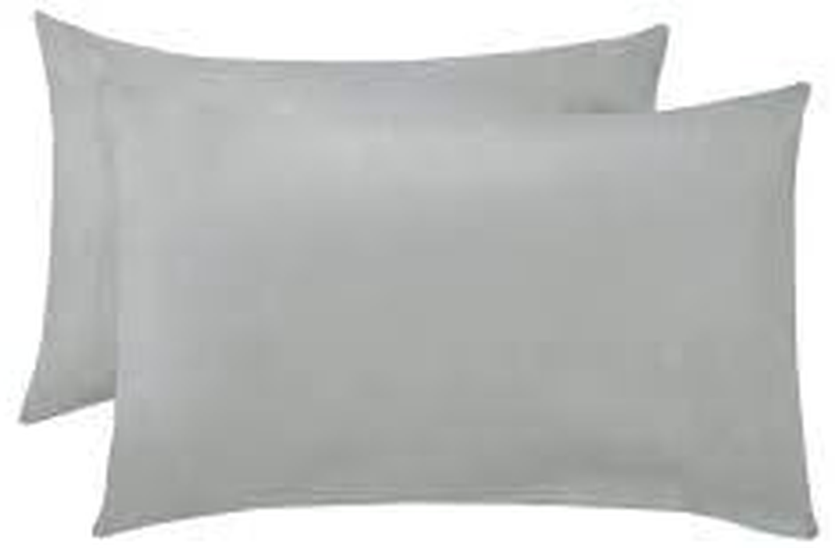 Lex&rsquo;S Linens Extra Large Pillowcases &ndash; Grey Polycotton Bed Pillow Cover Pair 22&Prime; &times; 31&Prime; (55 &times; 78 Cm) &ndash; Soft, Durable & Easy Care image number 4
