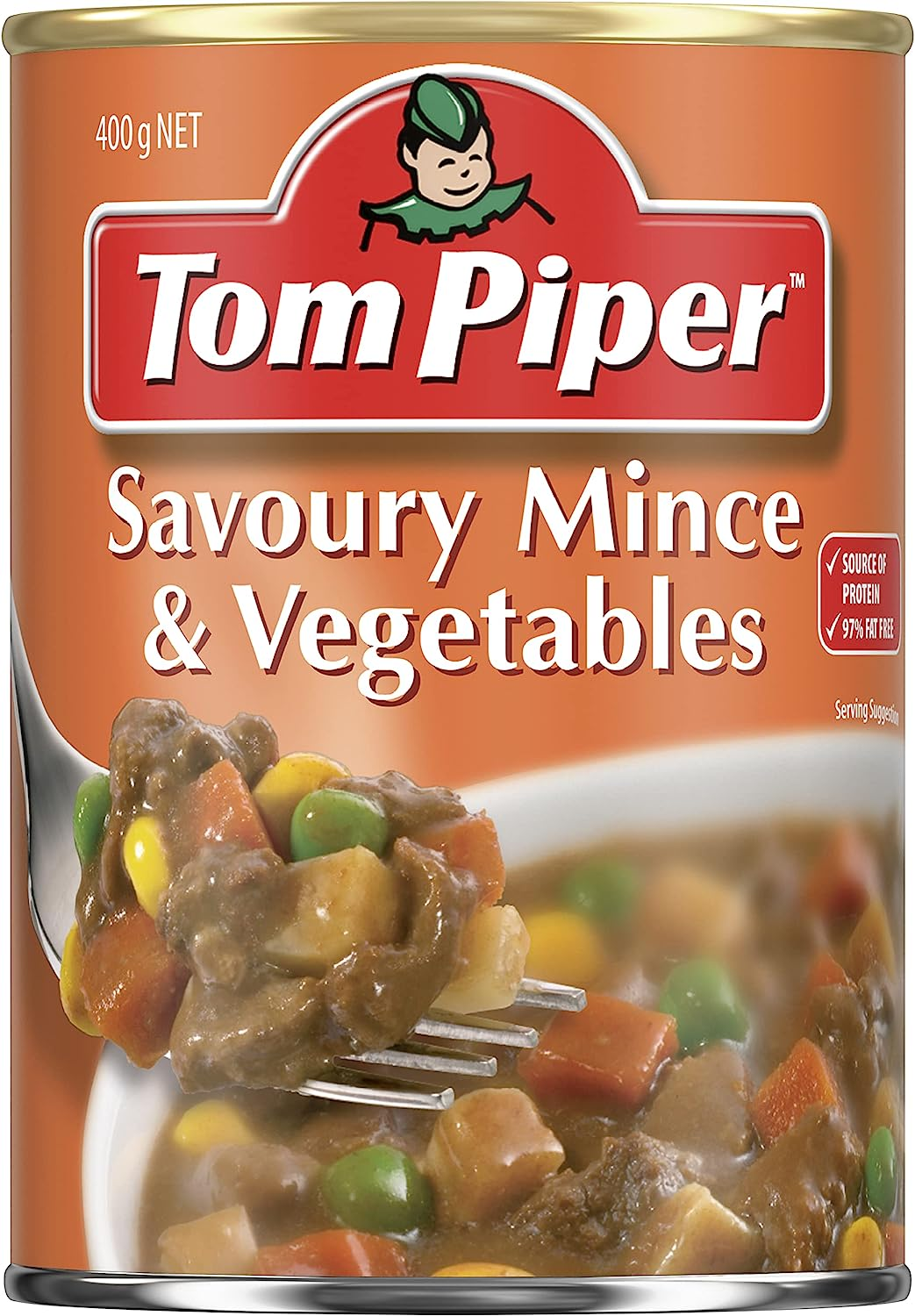 Tom Piper Savoury Mince and Vegetables Canned Meal Ready to Eat Quick and Convenient Meal 400G image number 6