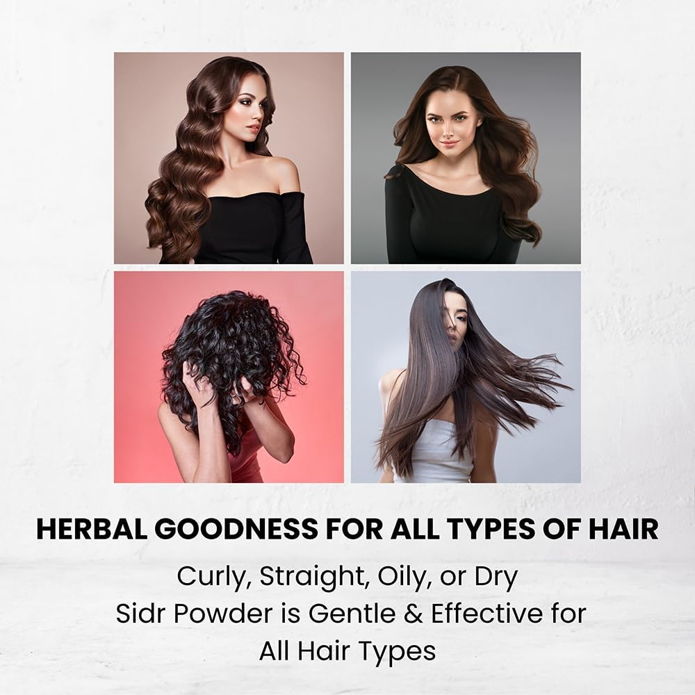 Hebhac Herbs Sidr Powder 227G | Ideal for Skincare & Haircare | Nourishing Hair and Skin | Natural, Pure and Fresh | Versatile Beauty Ingredient image number 2