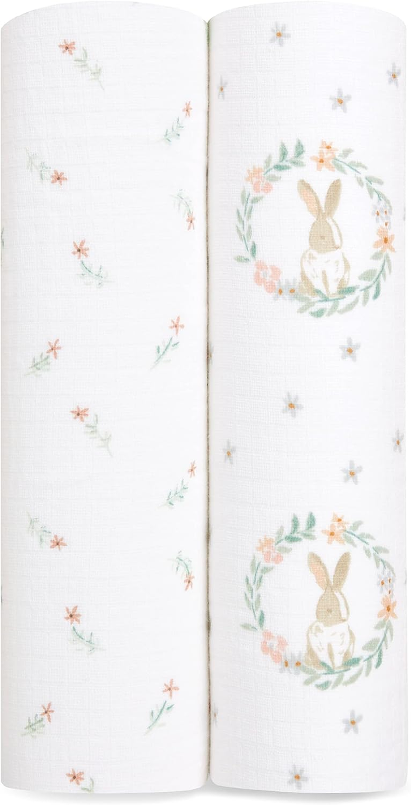 Aden + Anais Koi Pond Boutique Silky Soft Swaddles (Pack of 3)