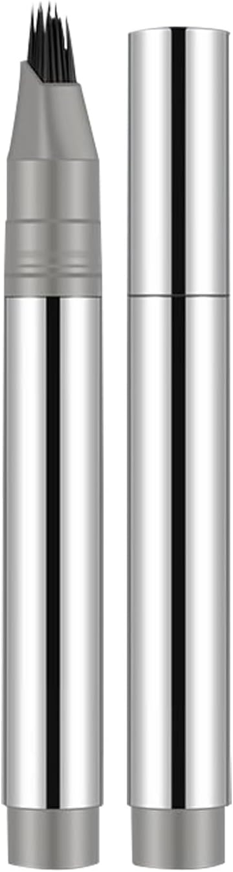Liquid Brow Pencil - Eye Brows Pen | Eyebrow Filler Pencils | Multi-Fork Tip M Icroblading Eyebrows Pens | 2-In-1 Filling Pencils | Smudge-Proof Beauty Supplies | Makeup Accessories for Women Girls