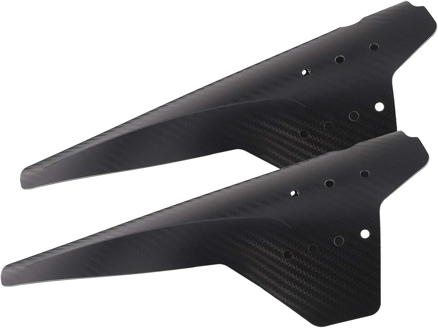 Popuppe 2 PCS Mountain Bike Mudguards Set, Bike Fender, MTB Carbon Fiber Mud Guard Front and Rear Compatible, Mountain Bike Fender Fixed Gear Mudguard for 26", 27.5", 29" Size Mountain Bike