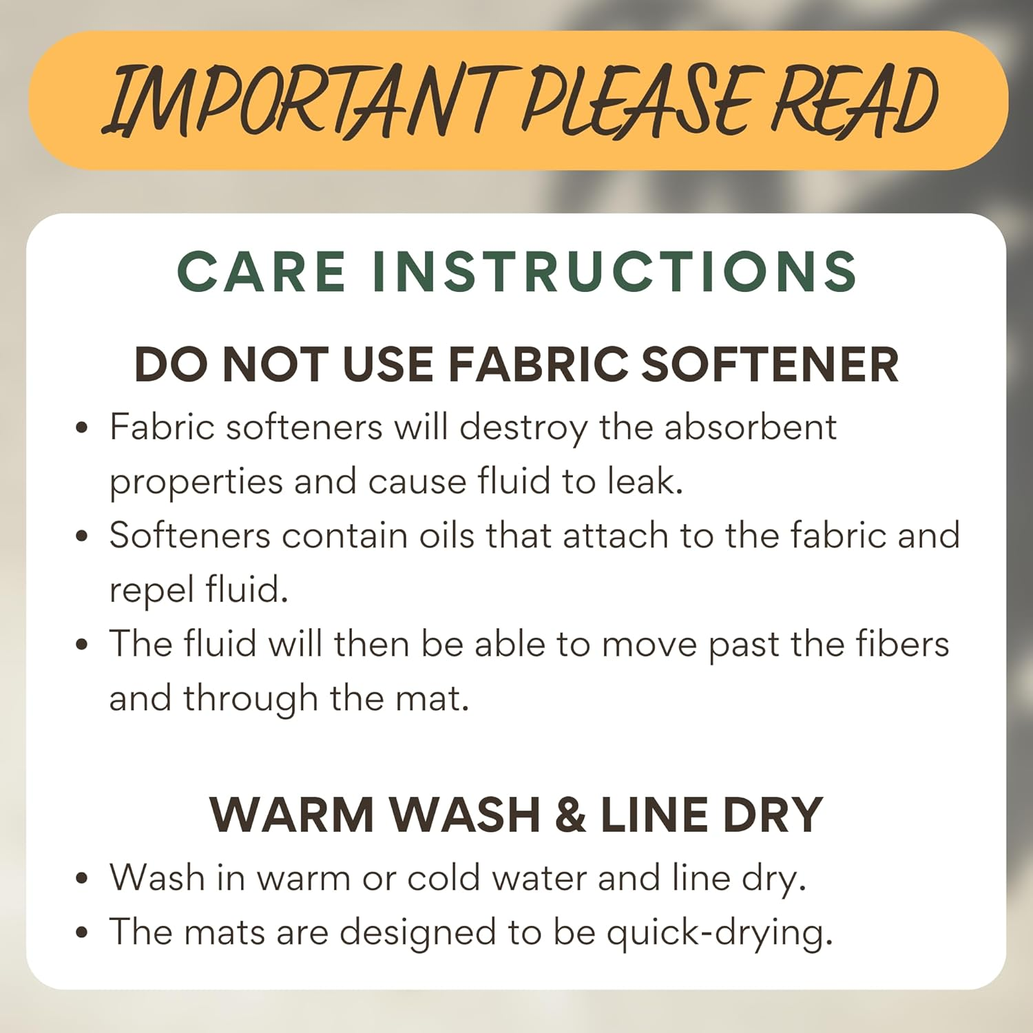 2PK AUSSIE FURBABY Puppy Pads Pee Pads for Dogs | Waterproof Dog Blanket, Dog Bed Dog Crate, Incontinence Toilet Mat Playpen Dog Mat | Washable Puppy Training Pads, Reusable Potty Training Dog Pee Pad image number 2