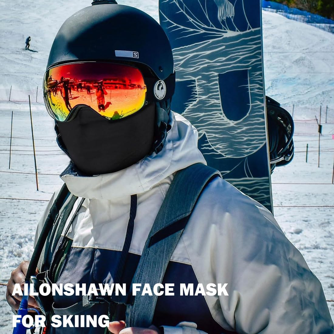 Ski Mask for Men 3 Pack Balaclava Face Mask Women Summer Shiesty Mask Full Head Mask for Motorcycle Helmet Sun UV Protection image number 3