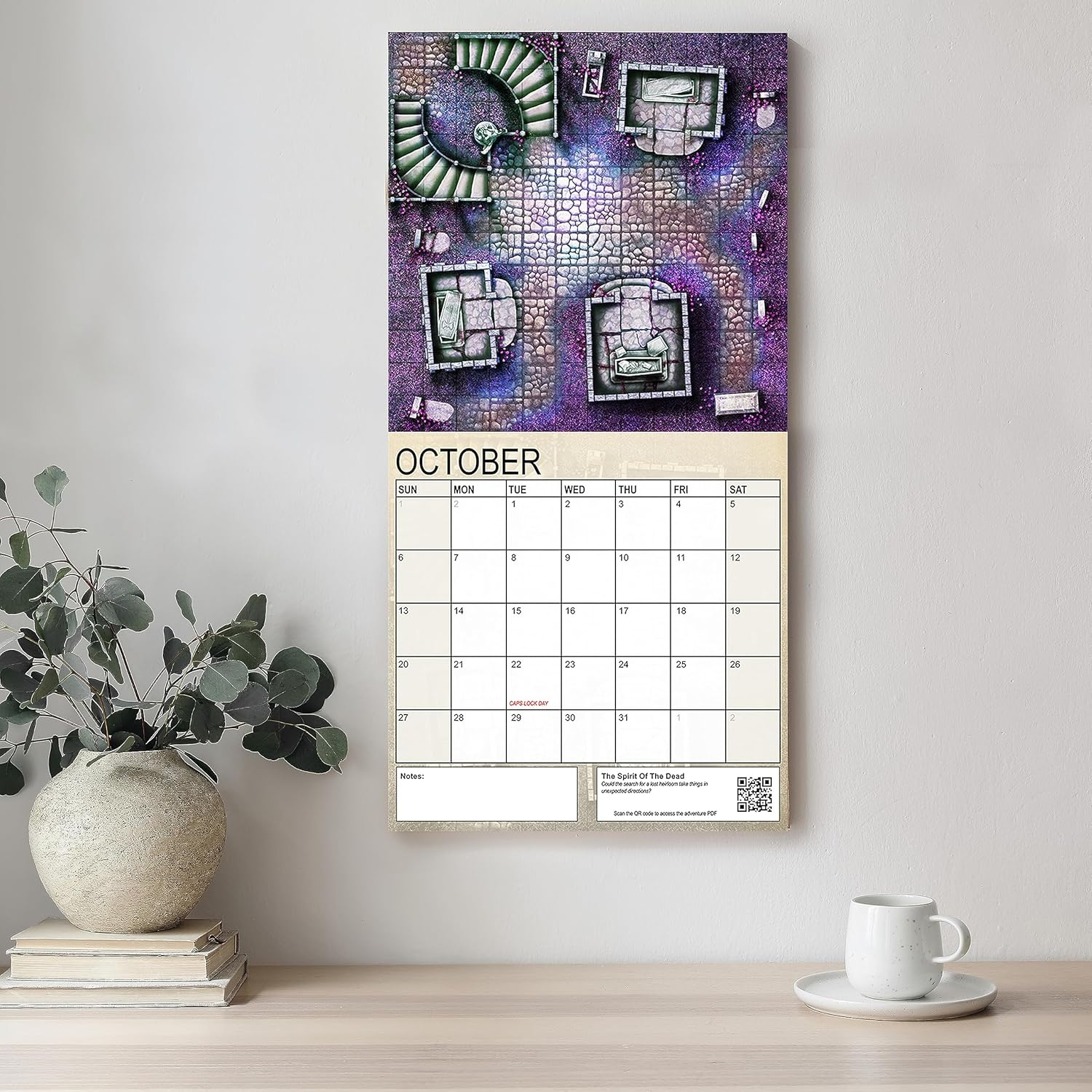 PSI Calendar of Many Adventures 2024 Board Game