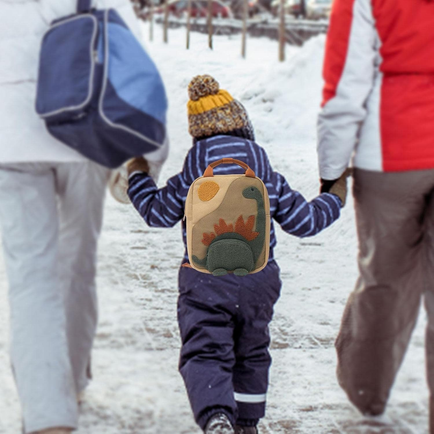 Toddler Backpack - Creative Cute Toddler Bag with Dinosaur Pattern | Children Harness Bag for Kids image number 4