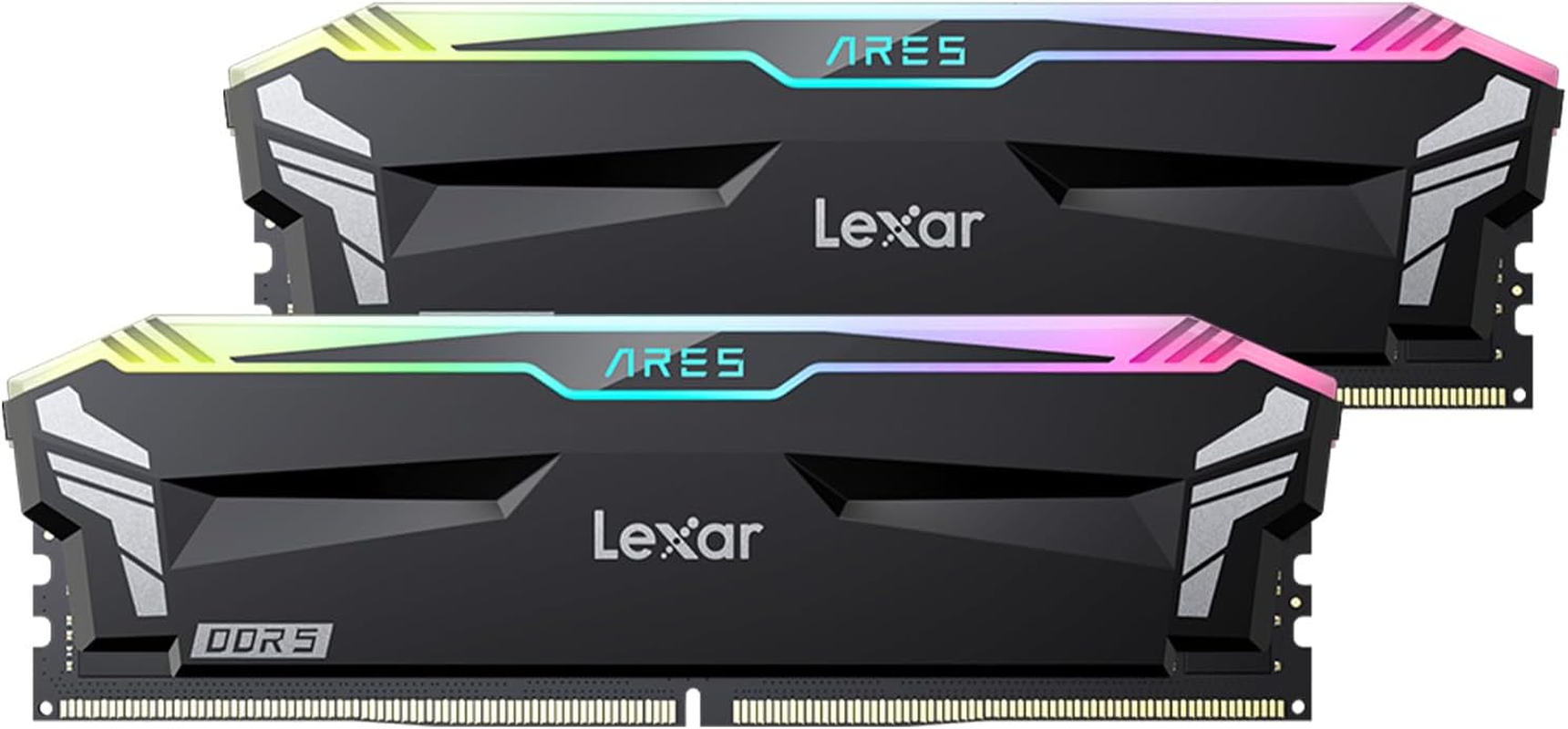 Lexar ARES RGB DDR5 RAM 32 GB Kit (2X16 GB) 7200 Mhz, 288-Pin UDIMM Desktop Memory, PC Gaming Computer Memory for XMP 3.0/AMD Expo, Empowered by SK Hynix, CL34-42-42-84, 1.4V image number 5