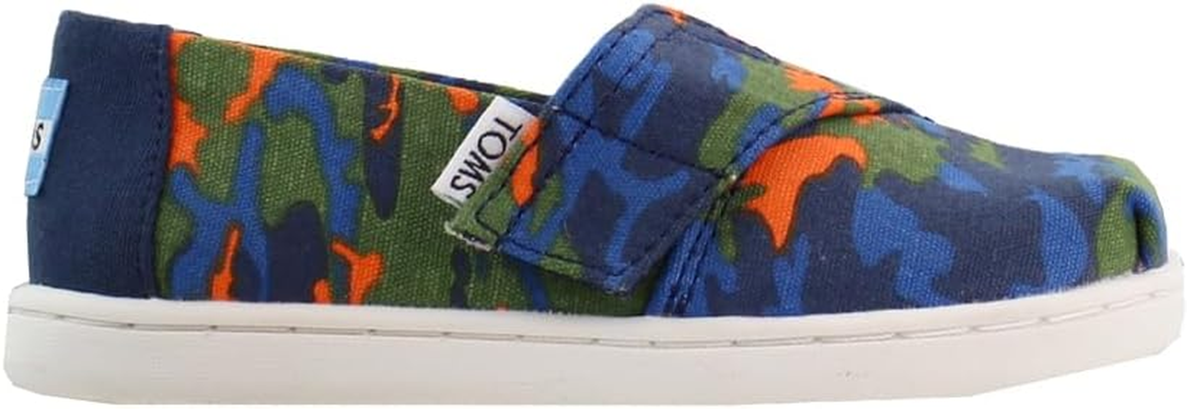 TOMS Kids Baby Boy'S Alpargata (Infant/Toddler/Little Kid) Navy Multi Camo 2 Infant