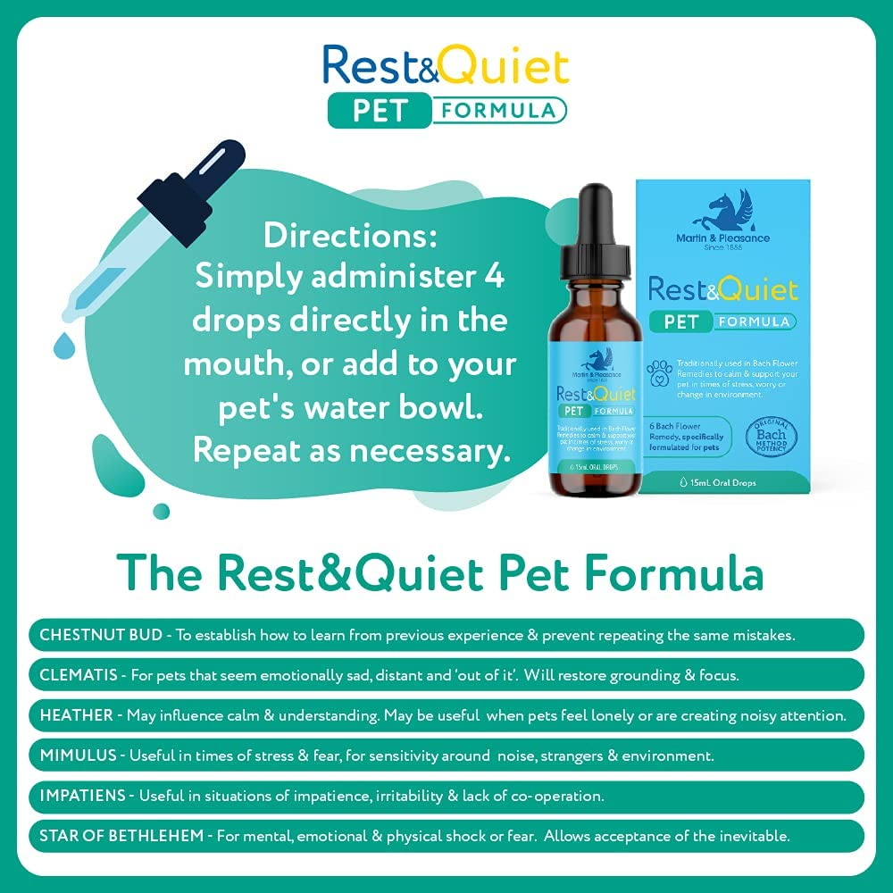 Rest&Quiet Pet Formula Drops 15Ml image number 4