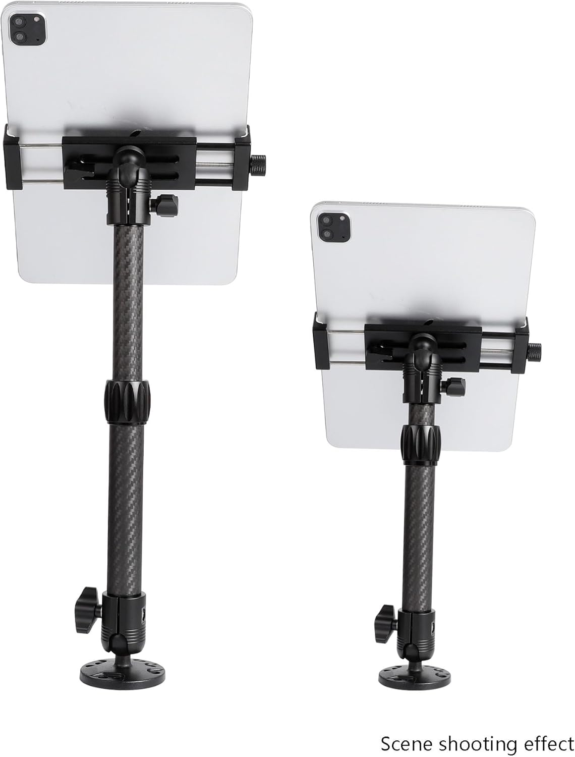 Carbon Fiber Double Socket Arm - Telescopic Extension from 10 to 13.8 Inches, Adjustable Lightweight Arm Compatible with RAM B Size Mounts & Standard 1&rdquo;(25Mm) Ball Components image number 3