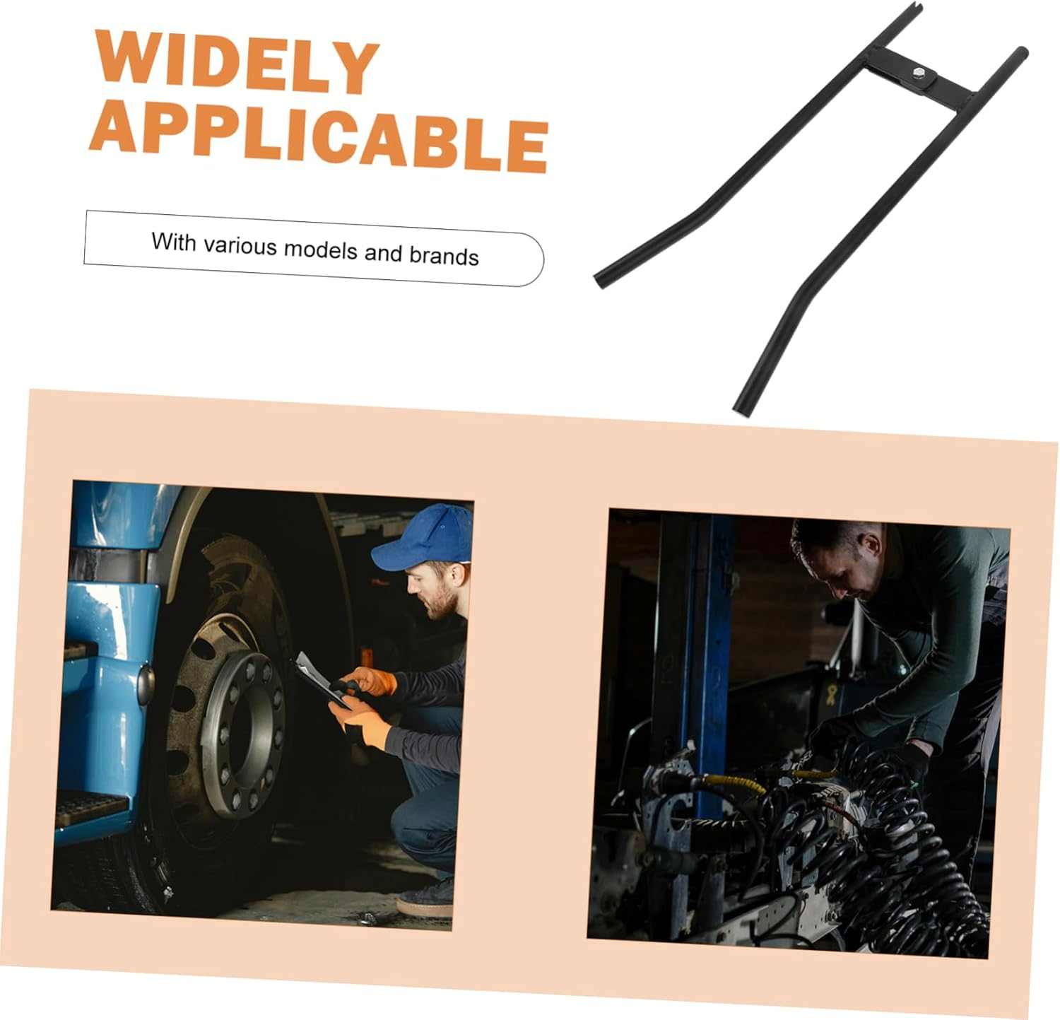 MOLUCKFU Heavy-Duty Truck Brake Spring Removal Tool Adjustable Brake Anchor Pin Tool for Mechanics Drum Spring Installer Automotive Repair Equipment image number 6