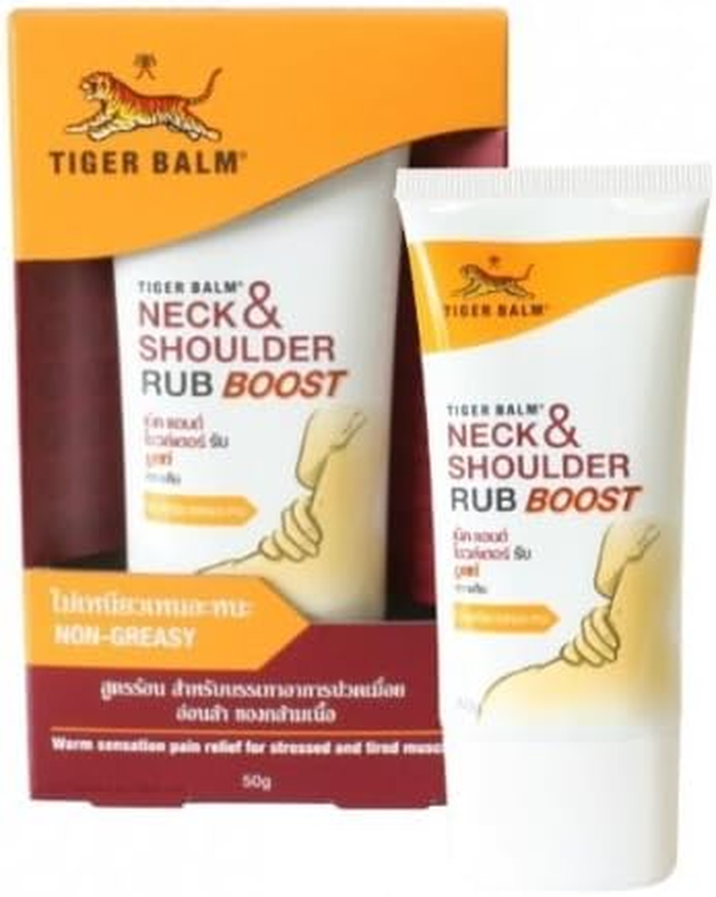 Tiger Balm 50G Neck & Shoulder Rub Extra Strength Warm Pain Relief Balm for Adults, Physically Active or Office Workers image number 2