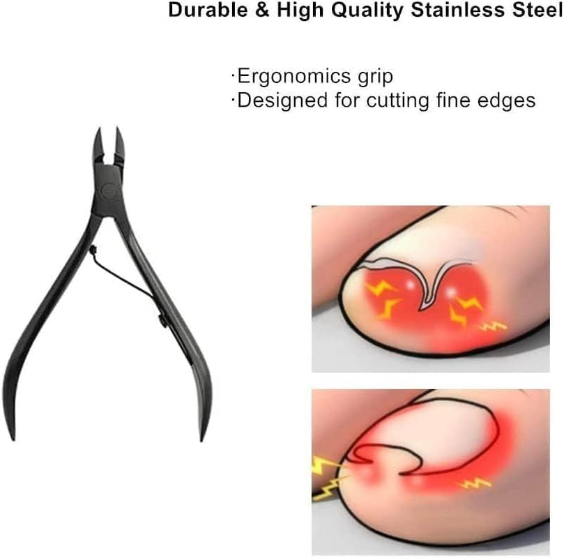 Professional Pedicure Kit, 36 in 1 Stainless Steel Foot Care Kit Foot Rasp Dead Skin Remover for Home & Salon Care image number 5