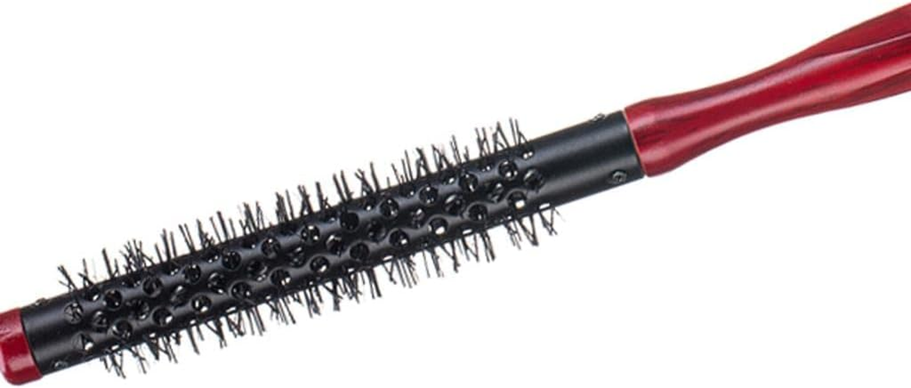 Baoblaze Small Mini round Hair Brush Roll Comb Heat Resistant Nylon Bristles, Short Hair Blow Drying Styling Roll Hairbrush 10Mm/12Mm/15Mm/25Mm - 1# 10Mm image number 1