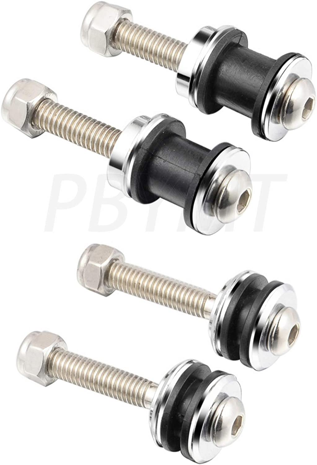 PBYMT Detachable Sissy Bar Backrest Docking Hardware Kit Compatible for Harley Sportster XL 883 1200 2004-2019 image number 6