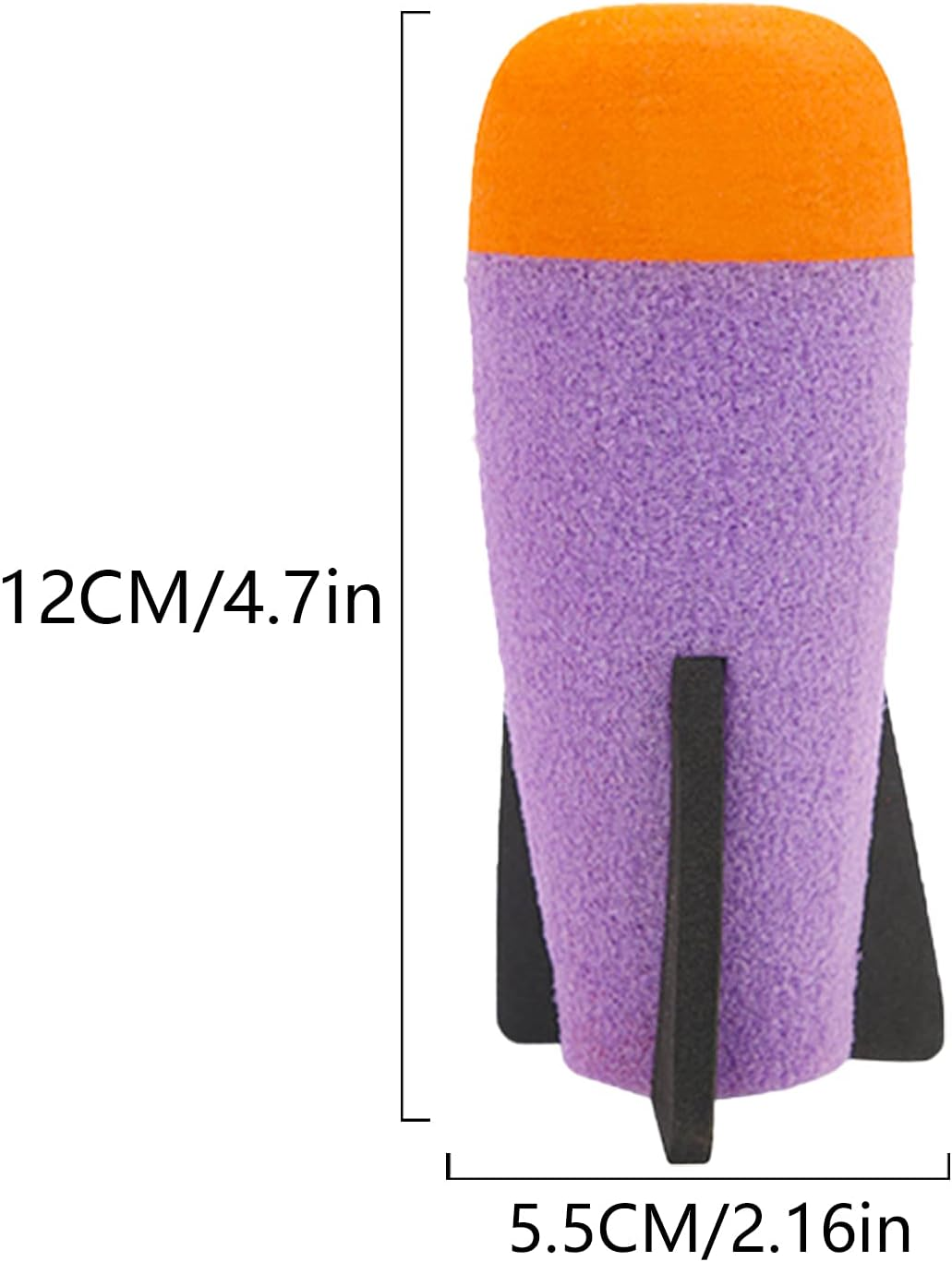 EKIND Mega Missile Refill for Toy Rocket Launcher, Foam Ammo Compatible for Nerf N-Strike Elite Series image number 3