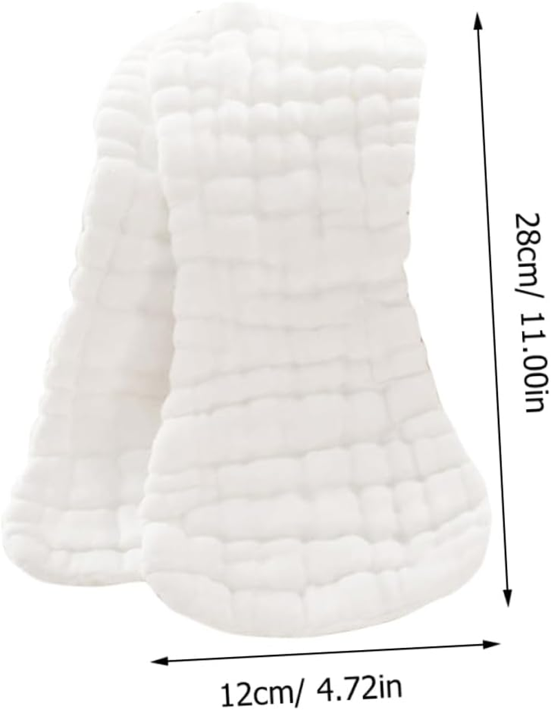 SHOWERORO 5Pcs Diaper Pure Cotton Nappies High Absorbency Newborn Nappies Swaddle Wrap Leakproof Breathable for Newborns image number 2