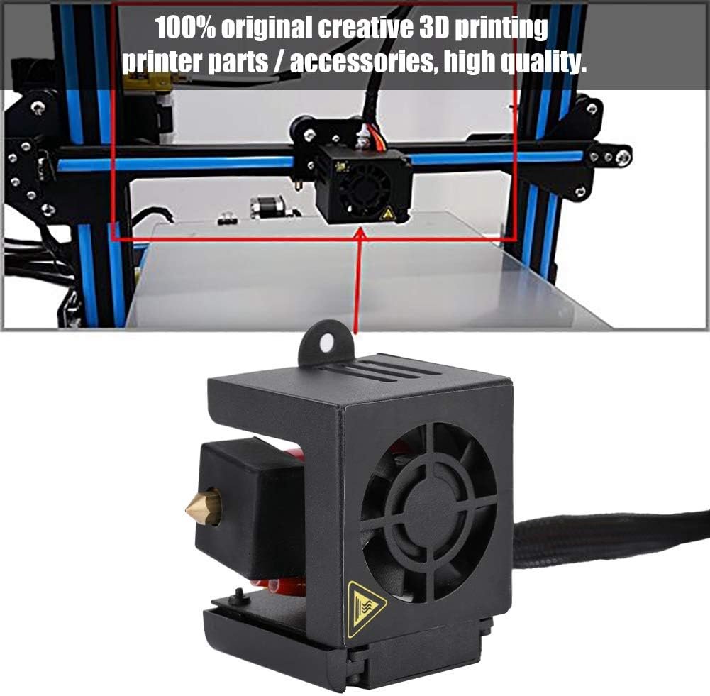 3D Printer Ender 3 Replacement Parts,3D Printer Stainless Steel J-Head Hotend Extruder + Spray Nozzle Kit for Creality CR-10/10S/S4/ 3 Hotend Assembled Ender for Creality 3D Printing Printer image number 3