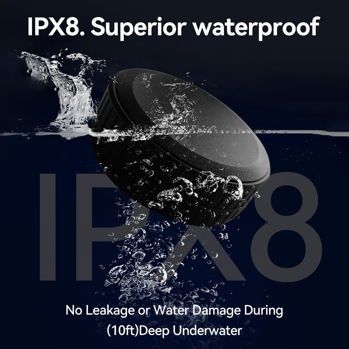 [2-Pack] T Tersely IPX8 Waterproof Airtag Holder Case Cover with Ultra Adhesive Sticker - Mount for Bike, Wallet, TV Remote, Drone, Camera, Luggage & More (Black) image number 5