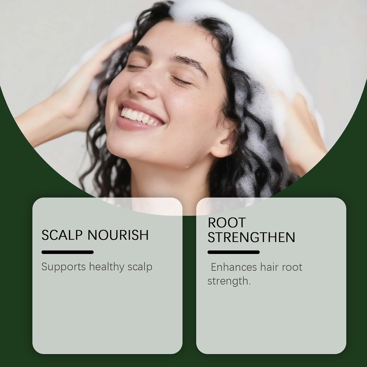 Nature Triangle Shampoo Bar for Women & Men, Cleansing Soap with Arborvitae Leaves, Shampoo Bar for Thinning Hair Cleansing & Nourishing, Triangle Hair Soap with Coconut Olive Castor Oil (4) image number 2