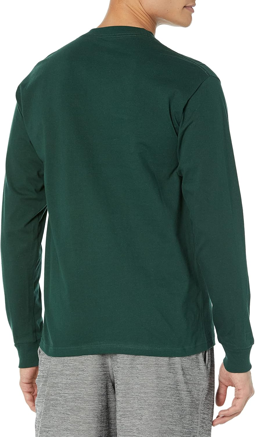 Hanes Men'S Beefy Long Sleeve Shirt, 1 or 2 Pack image number 6