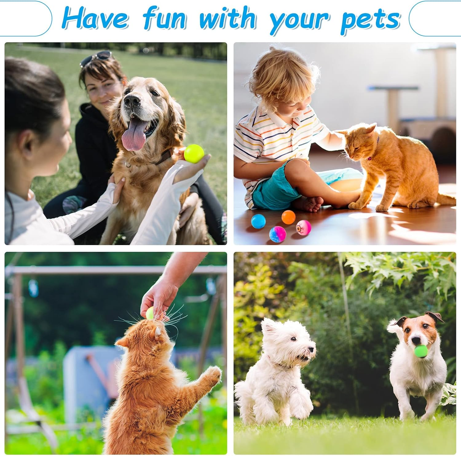 24 Pack Bouncy Balls 1.25 Inch Rubber Balls Translucent Small Bouncy Balls Assorted Colorful Bouncing Ball High Elasticity Mini Bouncy Balls for Cats and Dogs Outdoor Sports Interactive Games image number 5