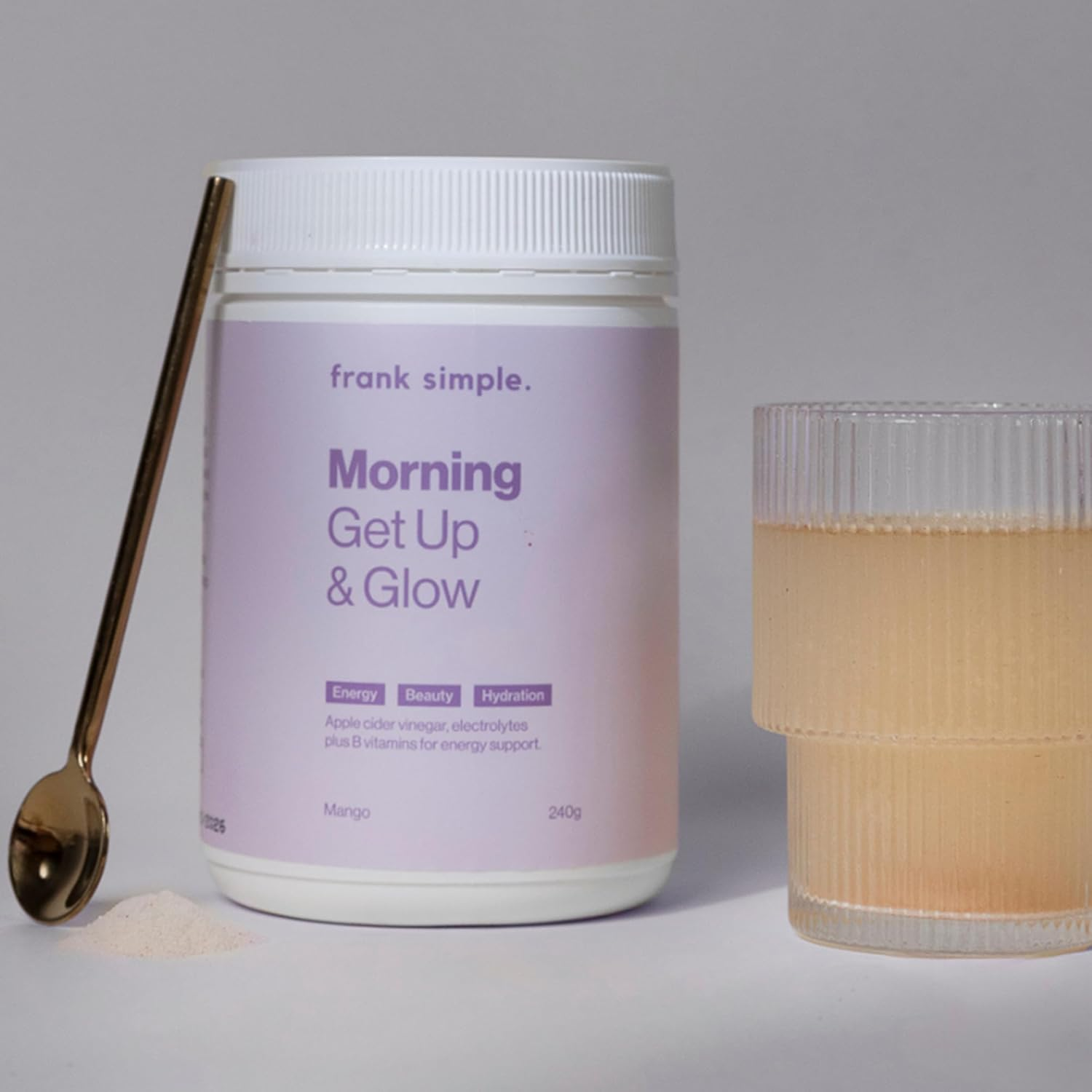 Frank Simple Morning Get up and Glow Energy Powder 240 G image number 4