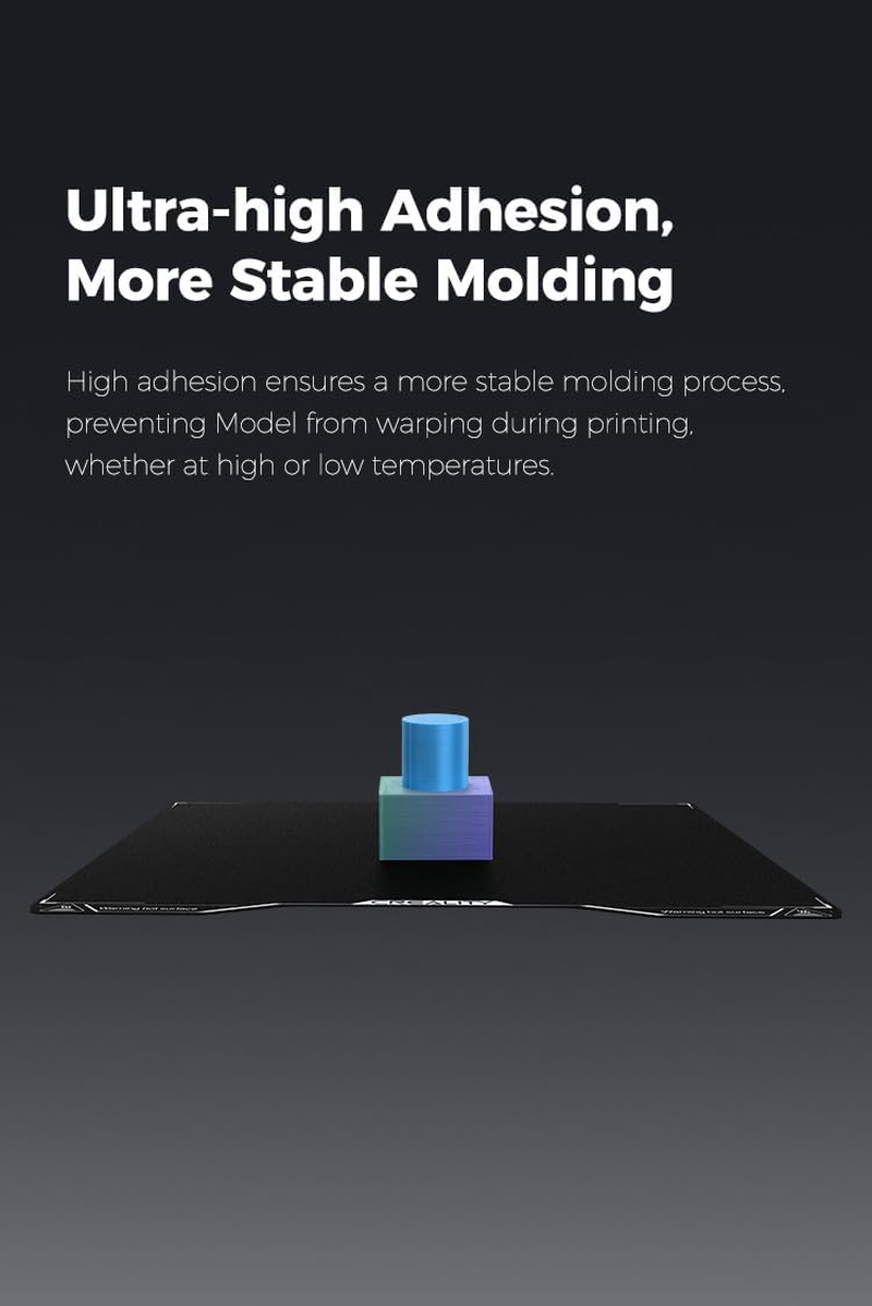 Creality Hi Epoxy Resin Build Plate (280 * 265Mm), without Magnetic Flexible Steel Plate, Excellent Adhesion, High Flatness, 3D Printer Platform for Creality Hi image number 2