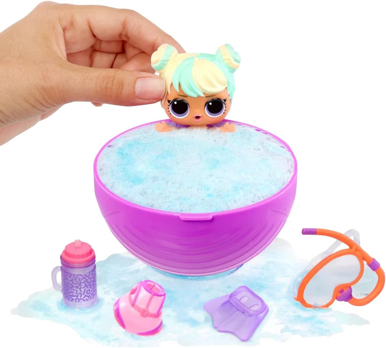 L.O.L. Surprise! Bubble Surprise Dolls - Random Assortment - Includes Collectable Doll, Surprises, Accessories, Bubble Surprise Unboxing & Glitter Foam Reaction - Great for Kids Ages 4+