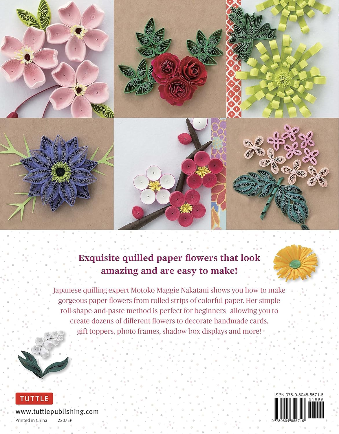 A Beginner'S Guide to Quilling Paper Flowers: Beautiful Japanese-Style Paper Art image number 4