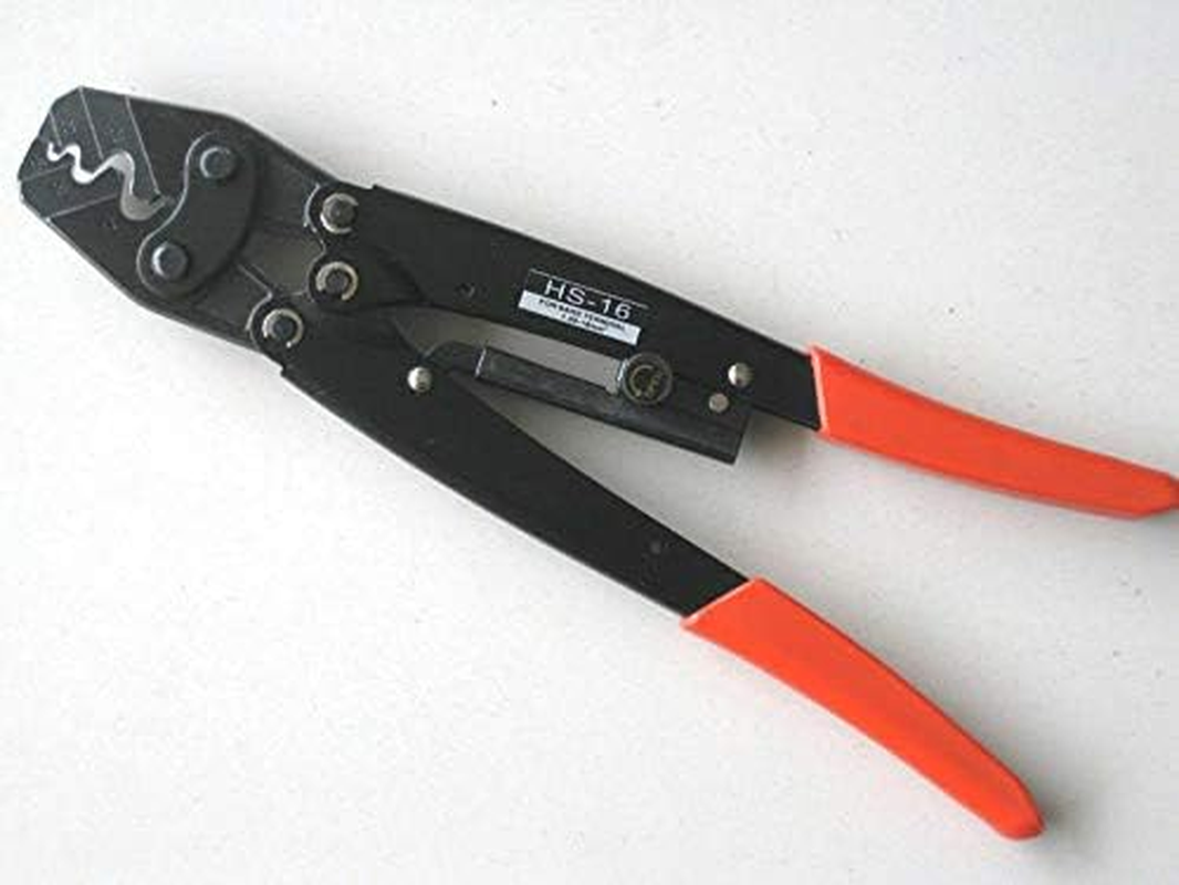 1.25-16Mm&sup2; Wire Crimper Cable Plier Terminal Anderson Plug Lug Crimping Tool image number 5