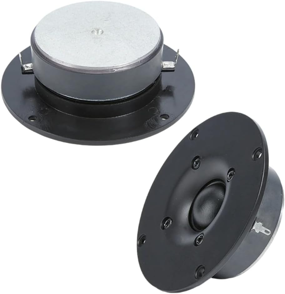 Snblzhef 2Pcs 4 Inch Tweeter Speaker 8 Ohm 60W Hifi Speaker Silk Film Dome Audio Treble Speaker for Family Horn Broadcastin image number 6