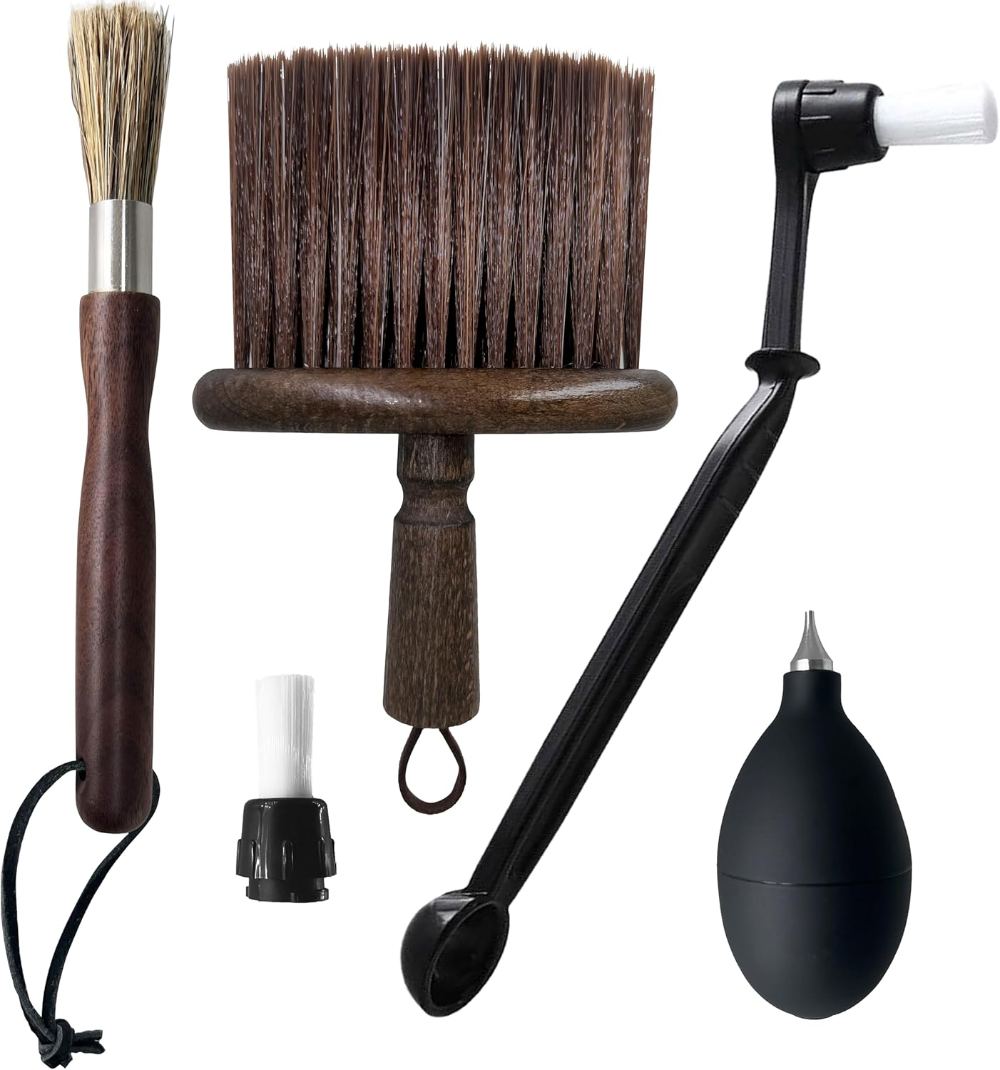 NEOUZA Espresso Machine Cleaning Tool Kit - Brushes for Brewing Group Head, Grinder and Coffee Bar, Air Blower (Tool Kit) image number 4