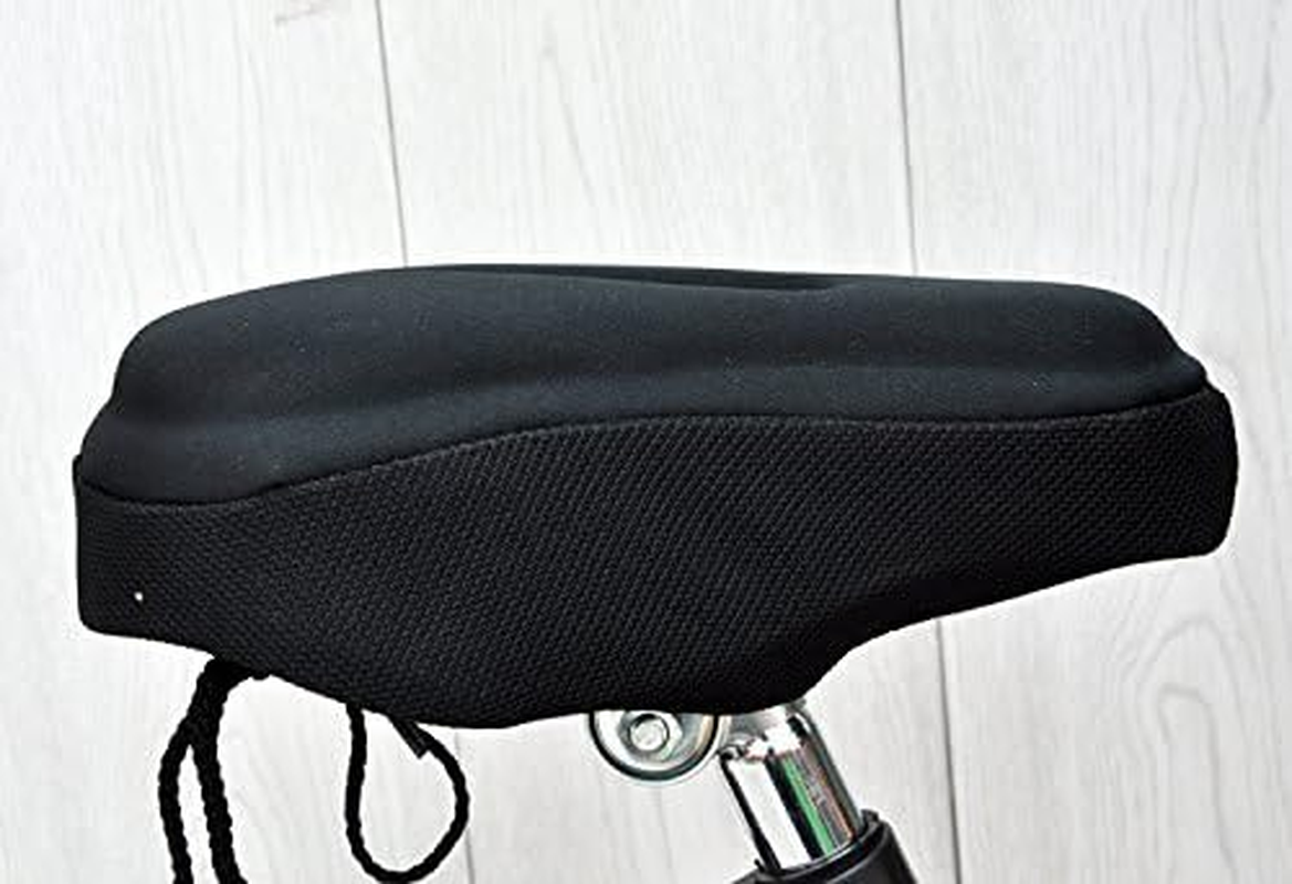 AISHEMI Soft Child Bike Saddle Gel Seat Cushion Pad Breathable Cycling Kids Bicycle Saddle Cover 9"X6" for Most Children Bicycle Tricycle Banlance Bike (Pink)