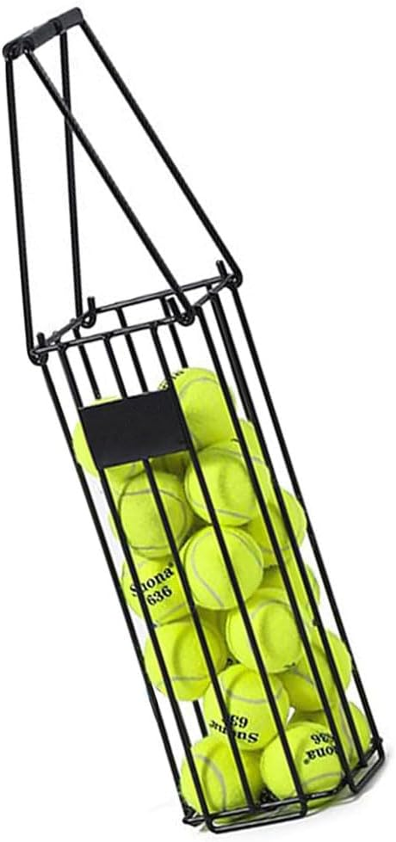 Portable Tennis & Pickleball Ball Hopper Basket &ndash; Lightweight Ball Collector & Picker with Handle,Easy Storage Carrier for Training & Practice Sessions image number 6