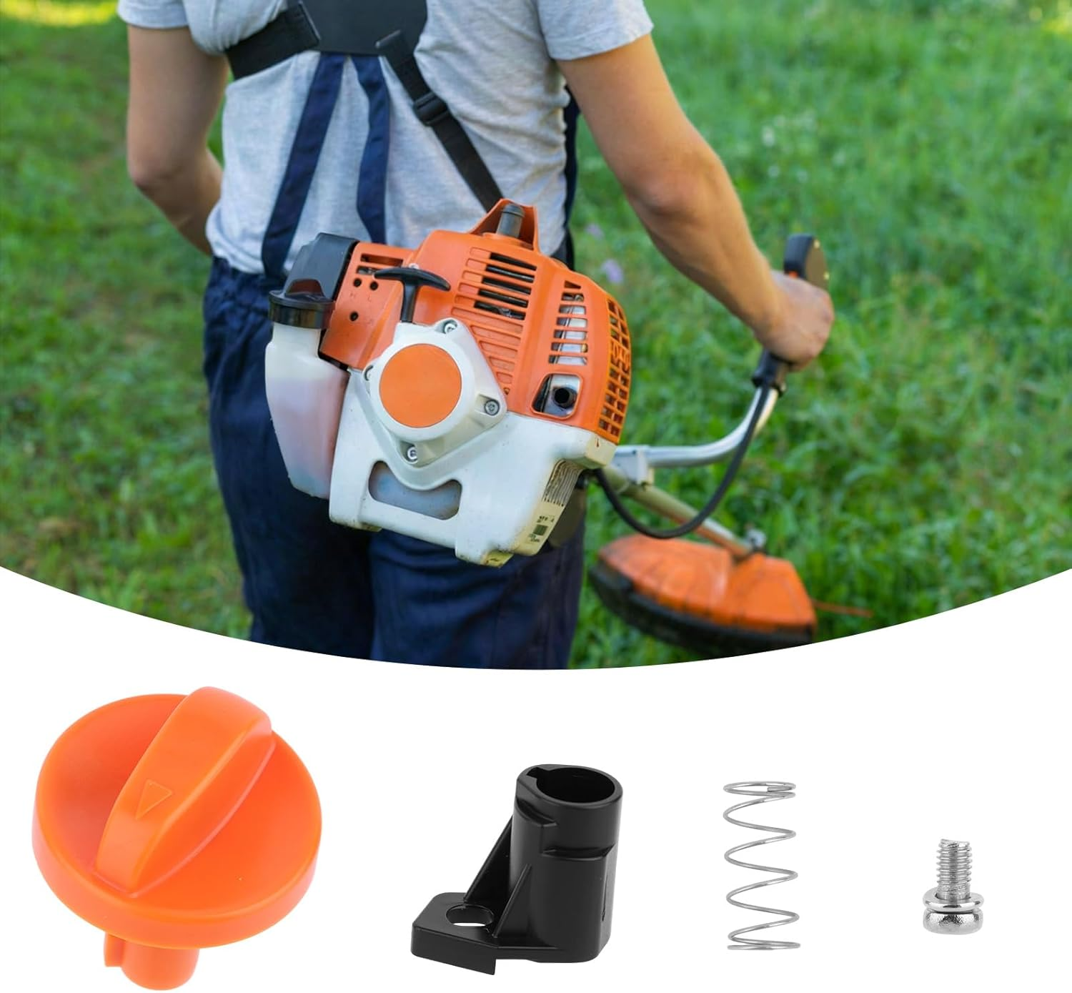 4180 180 9500 Choke Knob Kit Compatible with Stihl FS91 FS111 FS131 HT102 HT103 HT131 HT132 HT133 KM91R KM111R KM131R String Trimmer Parts & Pole Saw Pruner