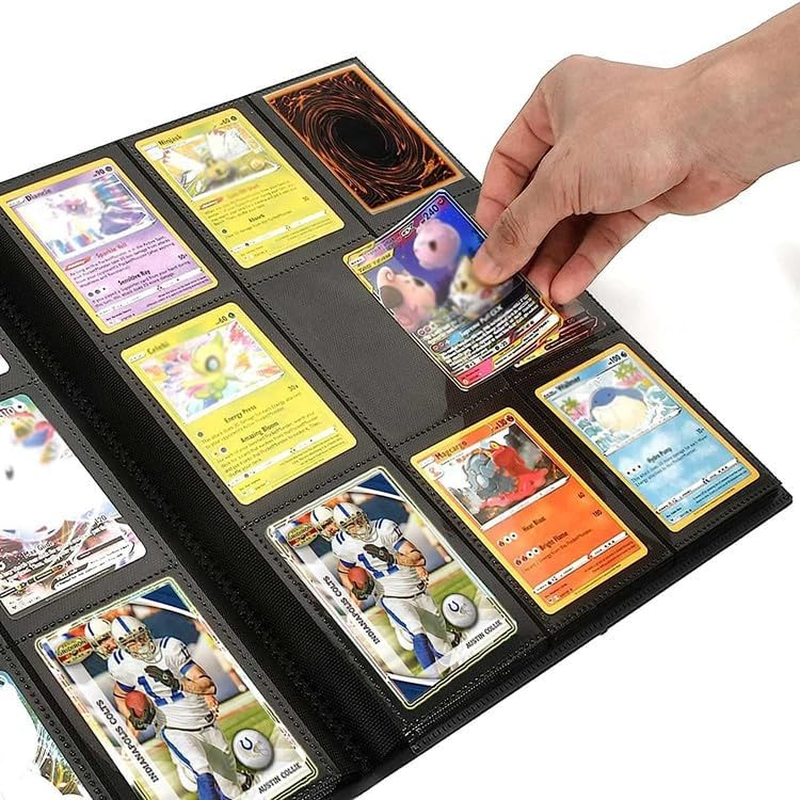 9-Pocket Card Binder, 20 Pages Double Sided Pocket PP Collection Side Loading Sleeves Hold 360 Cards for Yugioh, MTG, TCG, Sports Cards, Game Cards, Photocards, Trading Cards (White) image number 4