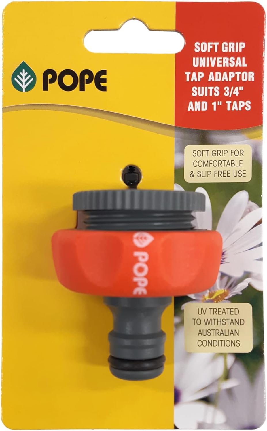 Pope Soft Grip Universal Tap Adaptor, 12 Mm image number 1