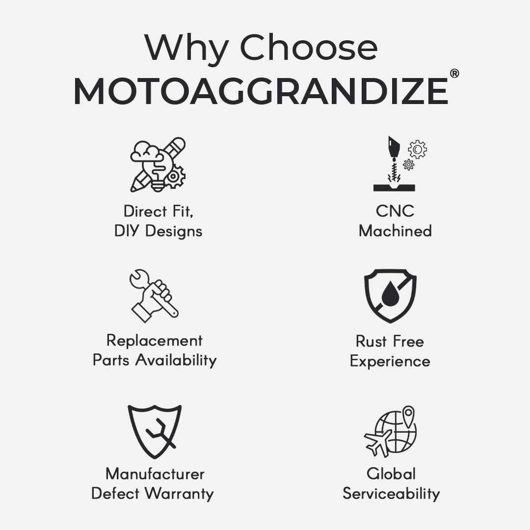 Motoaggrandize Compact Tail Tidy Fender Eliminator for Ktm Duke 125 200 250 390 Orange image number 4