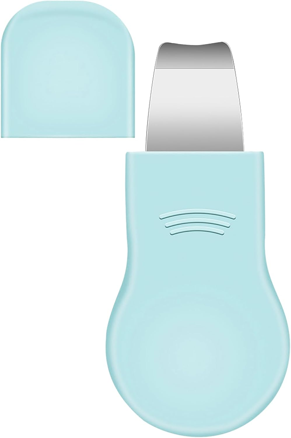 Blackhead Remover Tool &ndash; Dual-Head Pore Scraper for Deep Cleansing, Gentle & Painless Nose Scraper, Skin Scrubber Face Spatula with Protective Cap, Safe & Made from Silicon