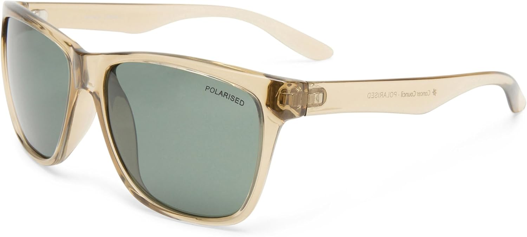 Cancer Council Male Bondi Clear D-Frame Sunglasses image number 3