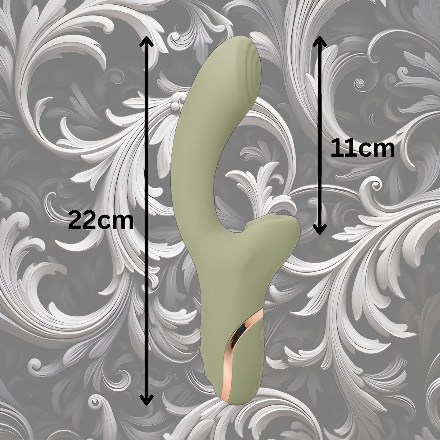 3 in 1 Medical-Grade Silicone G-Spot Sucking Rabbit Vibrator Dildo Sex Toy for Women - Rechargeable Waterproof Adult Toy image number 2