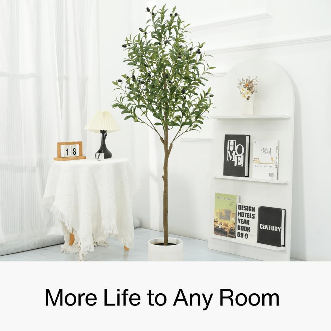 Artificial Olive Tree &ndash; Realistic Faux Potted Plant for Home & Office D&eacute;cor - 150Cm image number 2