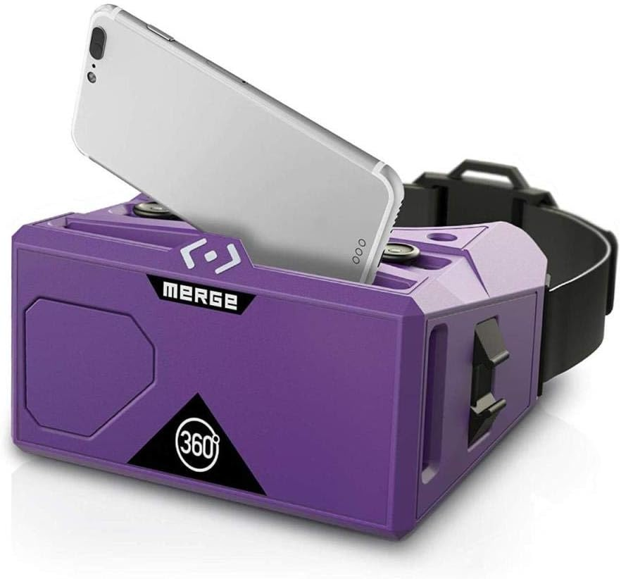 Merge VR Mobile AR/VR Headset (Pulsar Purple) image number 1