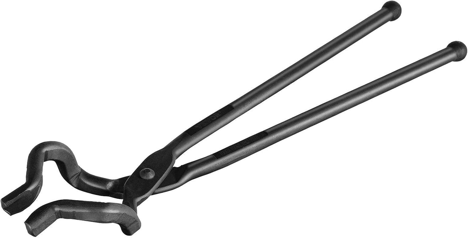 VEVOR Blacksmith Tongs, 463Mm Z V-Bit Tongs, Carbon Steel Forge Tongs with A3 Steel Rivets, for Knife Blades, Long Pieces, Circular Forgings, for Beginner and Seasoned Blacksmiths and Bladesmiths image number 2