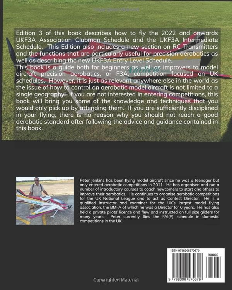 Model Aircraft Precision Aerobatics Edition 3: a Guide for Beginners and Improvers