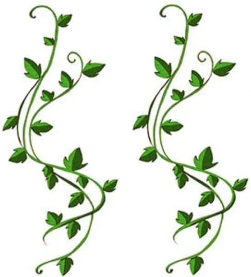 Ivy Leaf Vine Temporary Tattoos - 16 X Sheets for Body Band up to 59 Inches | Fake but Realistic image number 2
