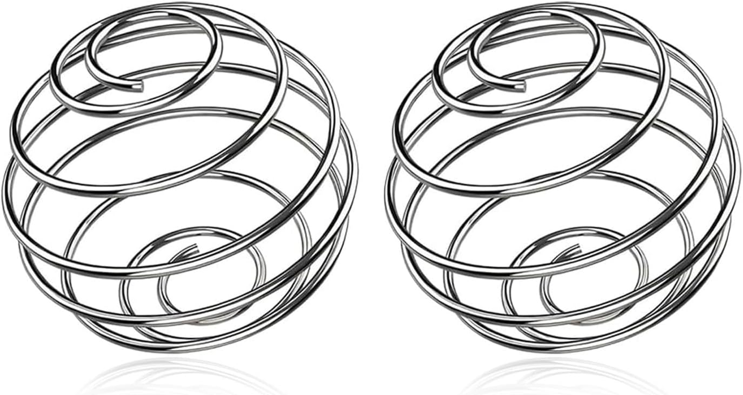 2Pcs Stainless Steel Bottle Mixer Ball, Shaker Balls, Protein Shaker Ball, Blender Balls for Mixer Bottles, Wire Whisk Ball, Mixing Balls for Protein Shakes Formula image number 3