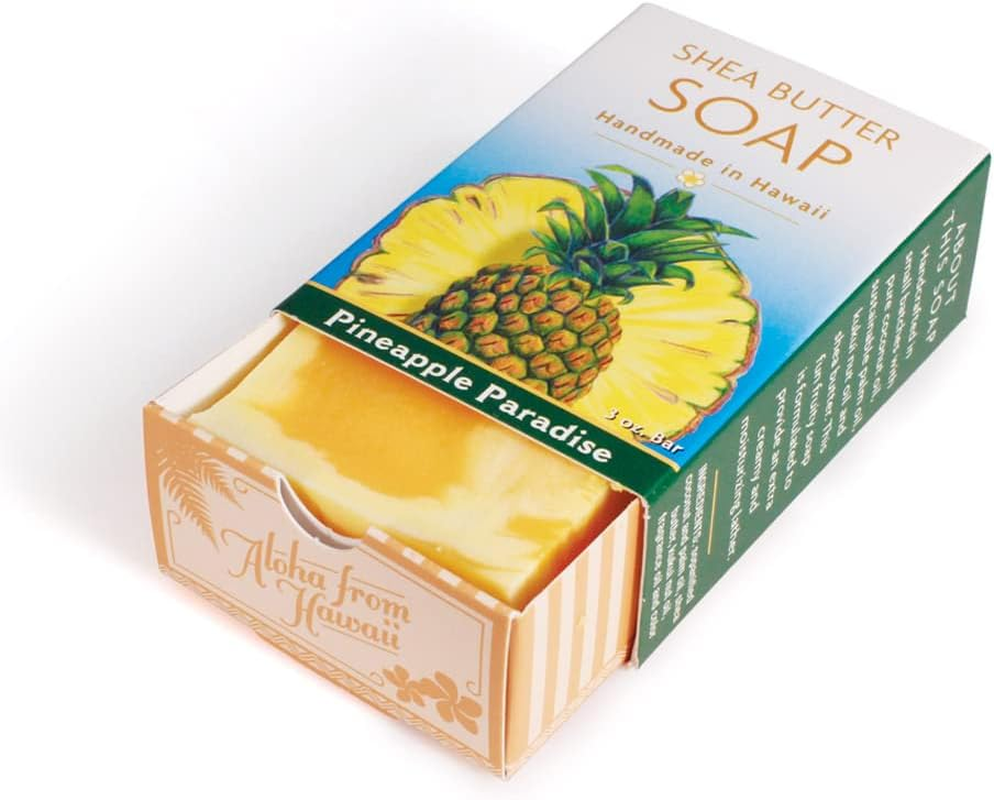 Island Soap & Candle Works Handmade Shea Butter Soap, Kauai Kiss
